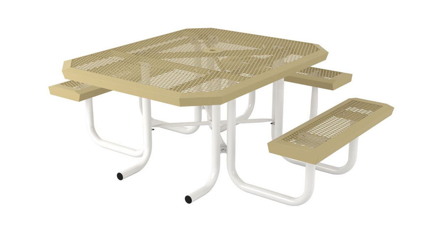 Picture of 46 in. Square Infinity Portable Table - 3 Seat ADA