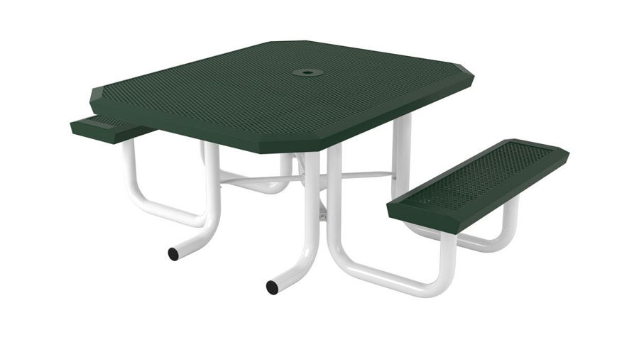 Picture of 46 in. Square Infinity Innovated Heavy Portable Table - 2 Seat ADA 