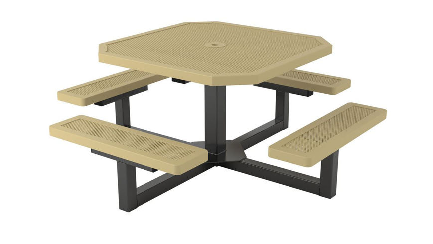 Picture of 46 in. Octagonal Innovated Pedestal Portable Table