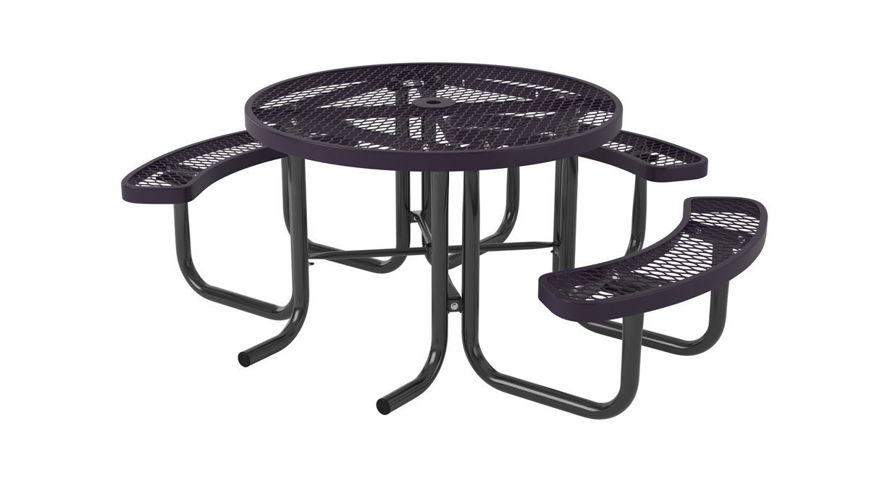 Picture of 46 in. Round L Portable Table - Seat 3