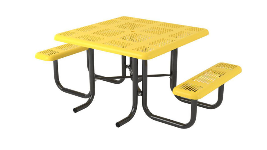 Picture of 46 in. Perforated Portable Table - 2 Seat