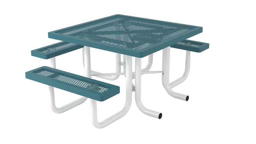 Picture of 46 in. Square Regal Portable Heavy ADA Table - 3 Seat 