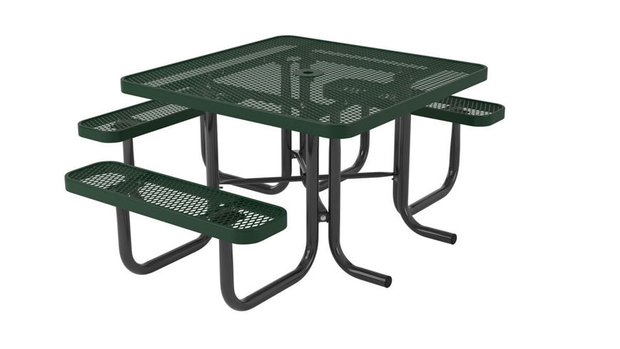 Picture of 46 in. Square Ultra Leisure Portable Table -3 Seats 