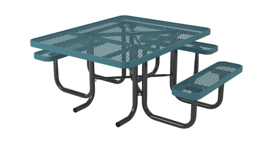 Picture of 46 in. Square Ultra Leisure ADA Portable Table -3 Seats 