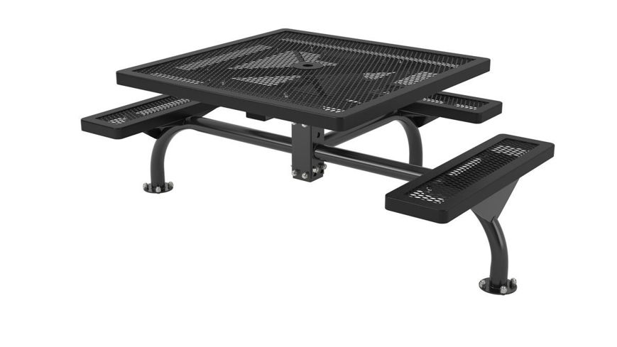 Picture of 46 in. Square Regal Web Surface Mount Table - 3 Seat 