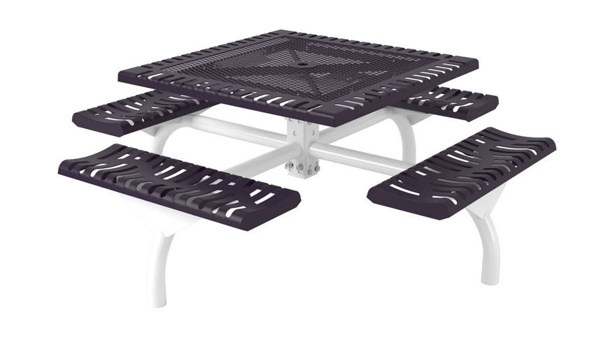 Picture of 46 in. Square Classic Web Table In Ground Mount