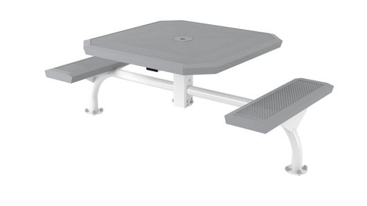 Picture of 46 in. Octagonal Infinity Innovated Web Table - 2 Seats Surface Mount 