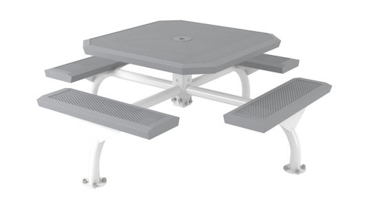 Picture of 46 in. Octagonal Infinity Innovated Web Table Portable/Surface Mount 