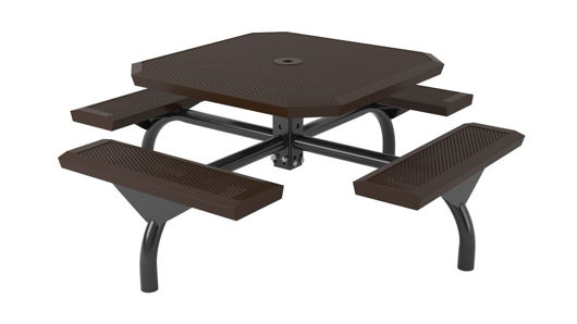 Picture of 46 in. Octagonal Infinity Innovated Web Table In Ground Mount 