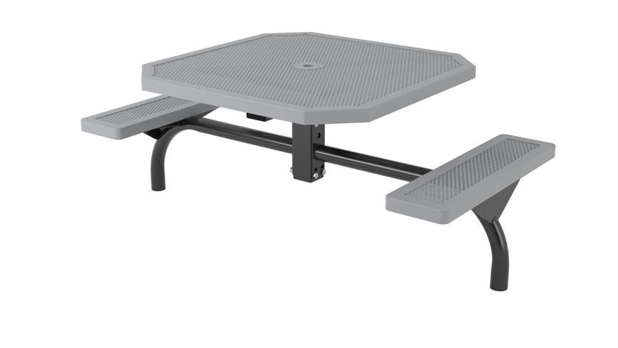 Picture of 46 in. Octagon Innovated Web In Ground Table - 2 Seat 