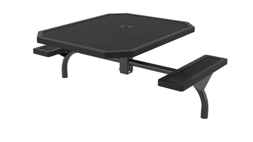 Picture of 46 in. Octagon Innovated Web In Ground Table - 2 Seat ADA 