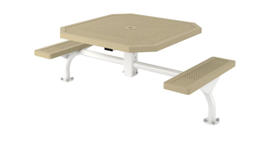 Picture of 46 in. Octagon Innovated Web Portable/Surface Mount Table - 2 Seat 