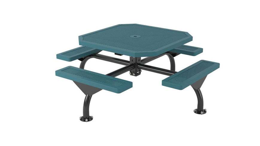 Picture of 46 in. Octagon Innovated Web Portable/Surface Mount Table 
