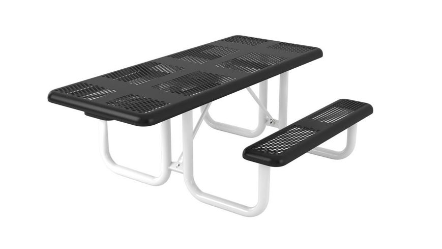 Picture of 6 ft. Perforated Portable ADA Table - 1 Sided