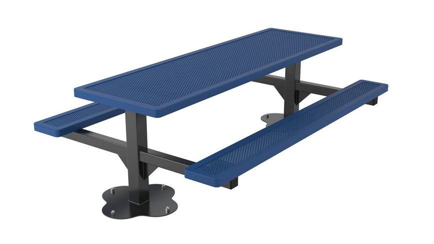 Picture of 8 ft. Innovated Double Pedestal Surface Mount Table 