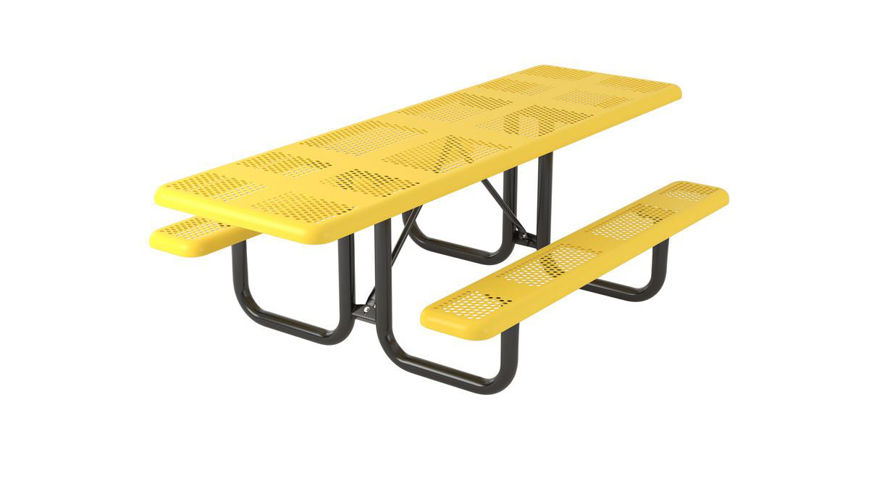 Picture of 8 ft. Perforated Portable ADA Table - 2 Sided
