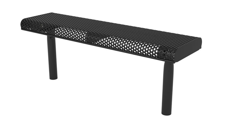 Picture of 4ft. Innovated Rolled Edge Style Bench Integrated