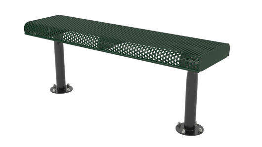 Picture of 4ft. Innovated Rolled Edge Style Bench Surface Mount 