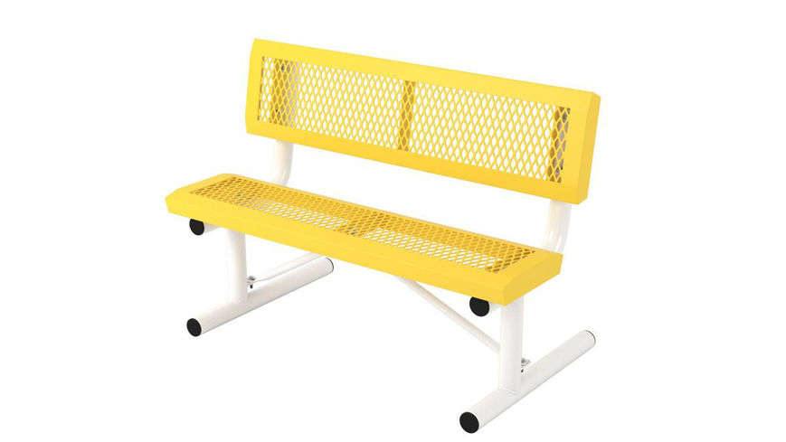 Picture of 4 ft. Infinity Portable Bench w/ Back