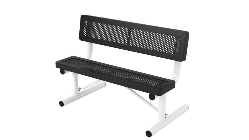 Picture of 4ft. Innovated Style Bench with Back Portable