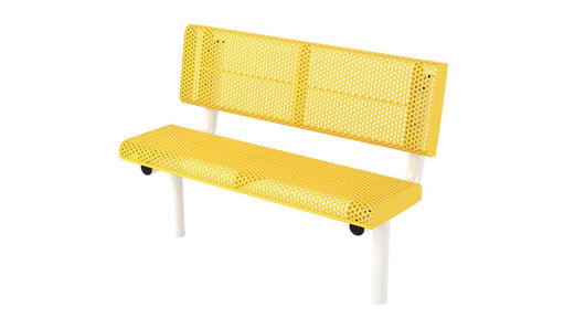Picture of 4ft. Innovated Style Rolled Bench Integrated