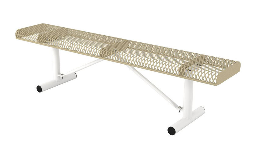 Picture of 6ft. Rolled Edge Bench Portable