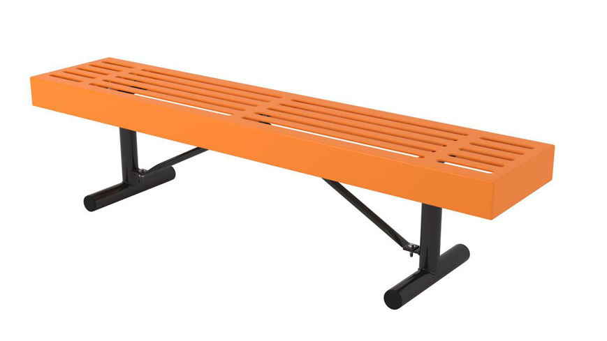 Picture of 6 ft. Slatted Portable Bench