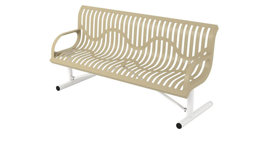 Picture of 6 ft. Classic Wingline Portable Bench w/ Back