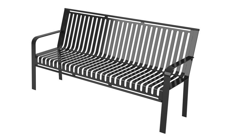 Picture of 6 ft. METRO Bench w/ Back