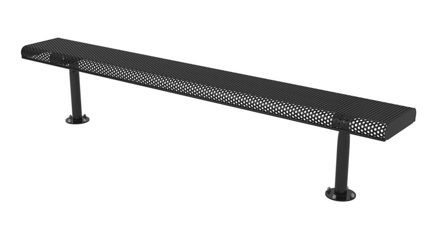 Picture of 8ft. Innovated Rolled Edge Style Bench Surface Mount 