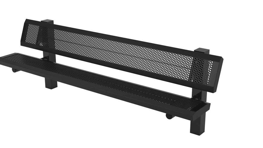 Picture of 8Ft. Infinity Innovated Style Benches Ground Mount