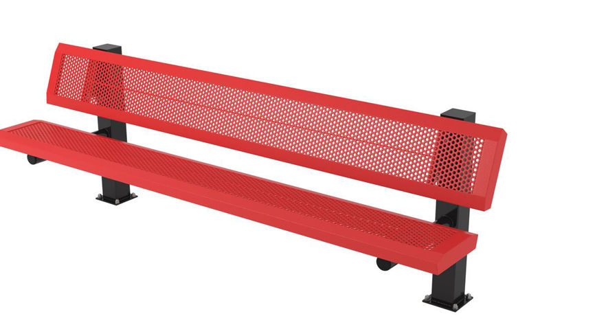Picture of 8Ft. Infinity Innovated Style Benches Surface Mount 