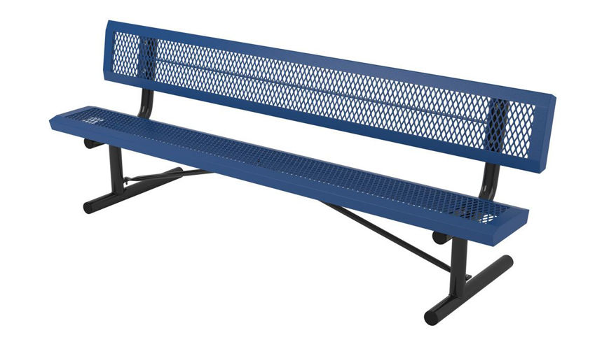 Picture of 8 ft. Infinity Portable Bench w/ Back