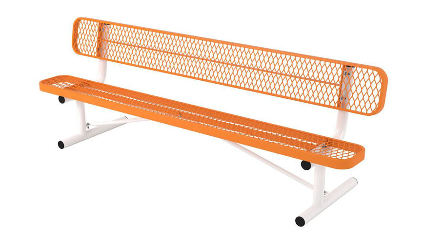 Picture of 8ft. L Series Style Bench with Portable