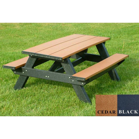 Picture of Standard 6' Picnic Plastic Table 