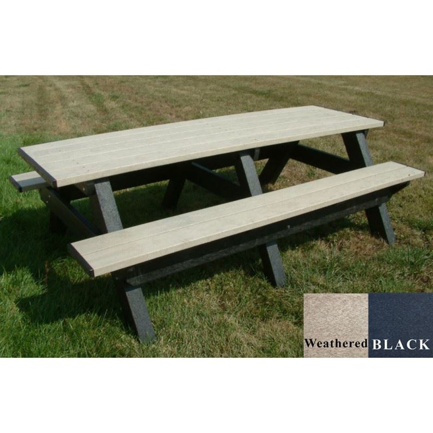 Picture of Deluxe 8' Picnic Plastic Table