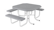 Picture of 46 ft. ft. Square Innovated Style 2 Seat Table Portable Design ADA 
