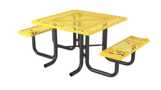 Picture of 46 in. Classic Heavy Portable Table - 2 Seats