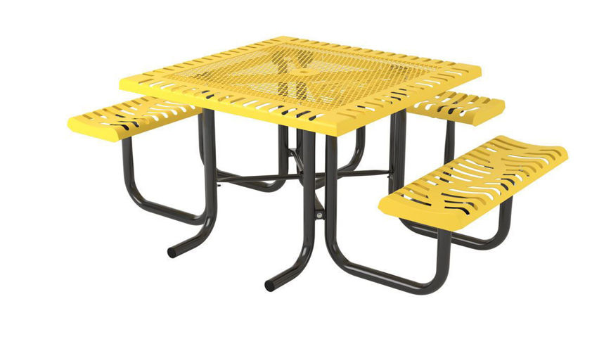 Picture of 46 in. Classic Portable Table -3 Seats