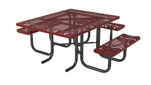 Picture of 46 in. Classic Portable Table -3 Seats ADA