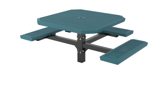Picture of 46 in. Infinity Innovated Ped Table -3 seats In Ground Mount 