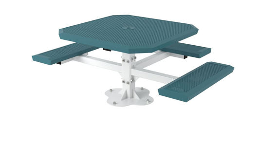 Picture of 46 in. Infinity Innovated Ped Table -3 seats Surface Mount 