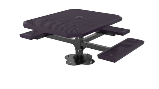 Picture of 46 in. Infinity Innovated Ped Table -3 seats Surface Mount ADA 