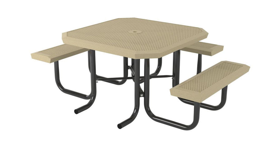 Picture of 46 in. Infinity Style Innovated 3 Seat Table Portable 