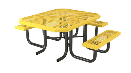 Picture of 46 in. Square Infinity Portable Heavy Table - 3 Seat 