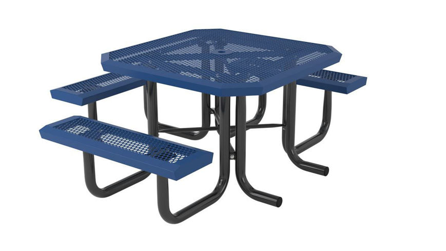 Picture of 46 in. Square Infinity Portable Heavy Table - 3 Seat